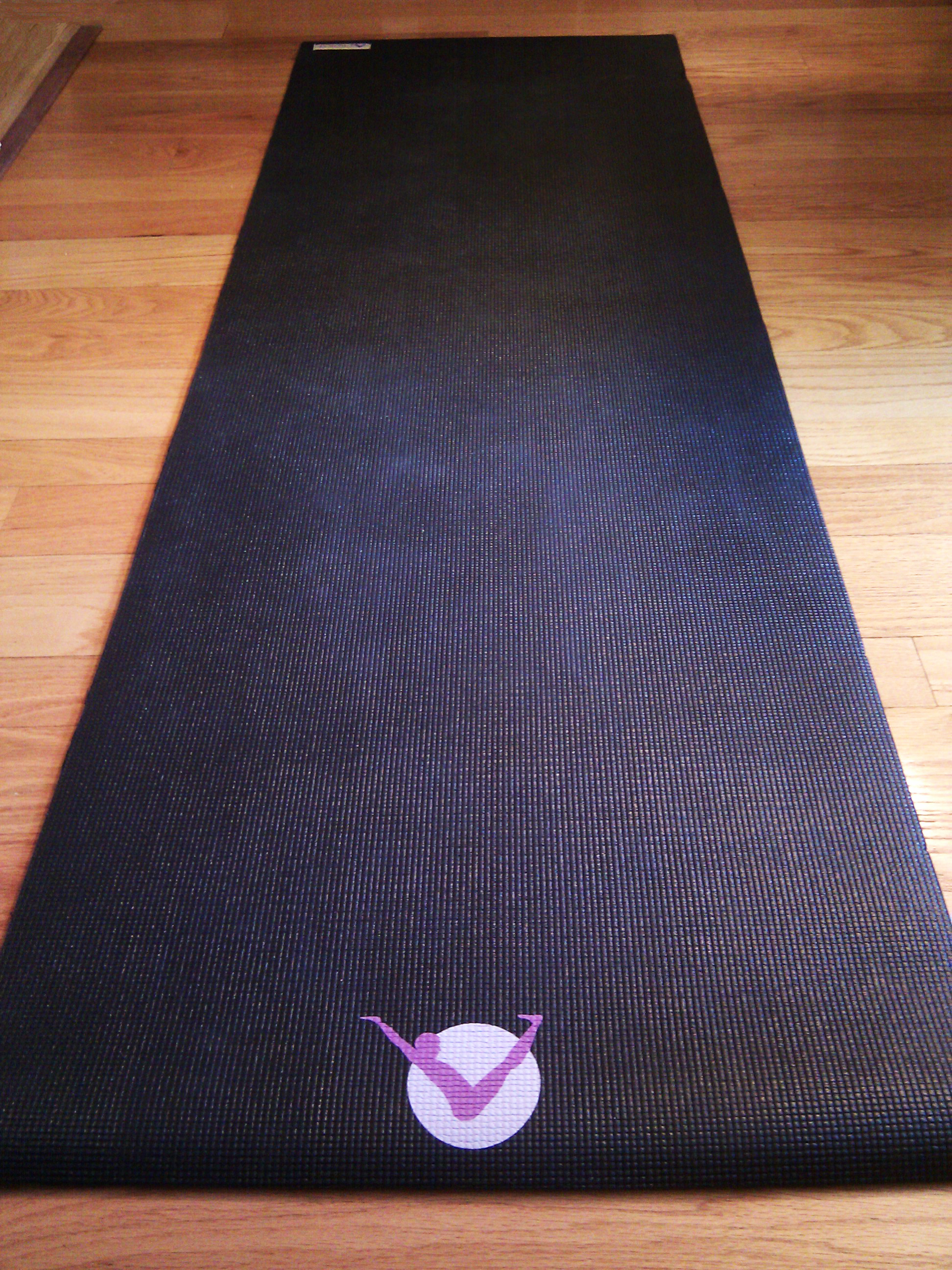 AURORAE Classic/Printed Extra Thick and Long Yoga Mat. Slip Free