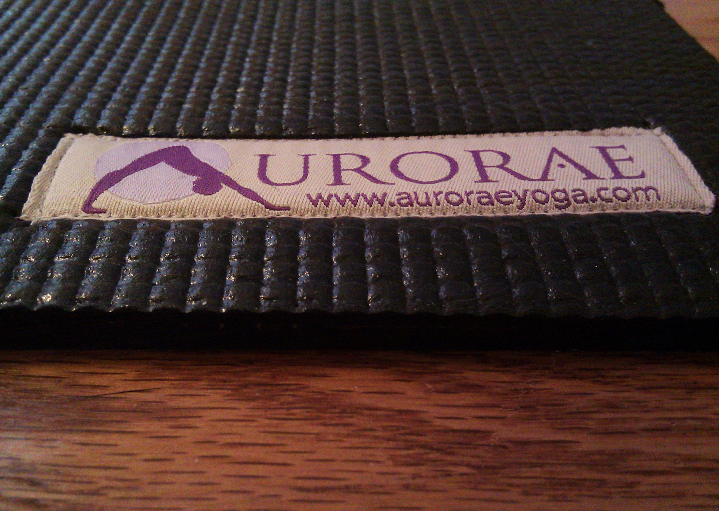 AURORAE Classic/Printed Extra Thick and Long Yoga Mat. Slip Free Rosin  Included