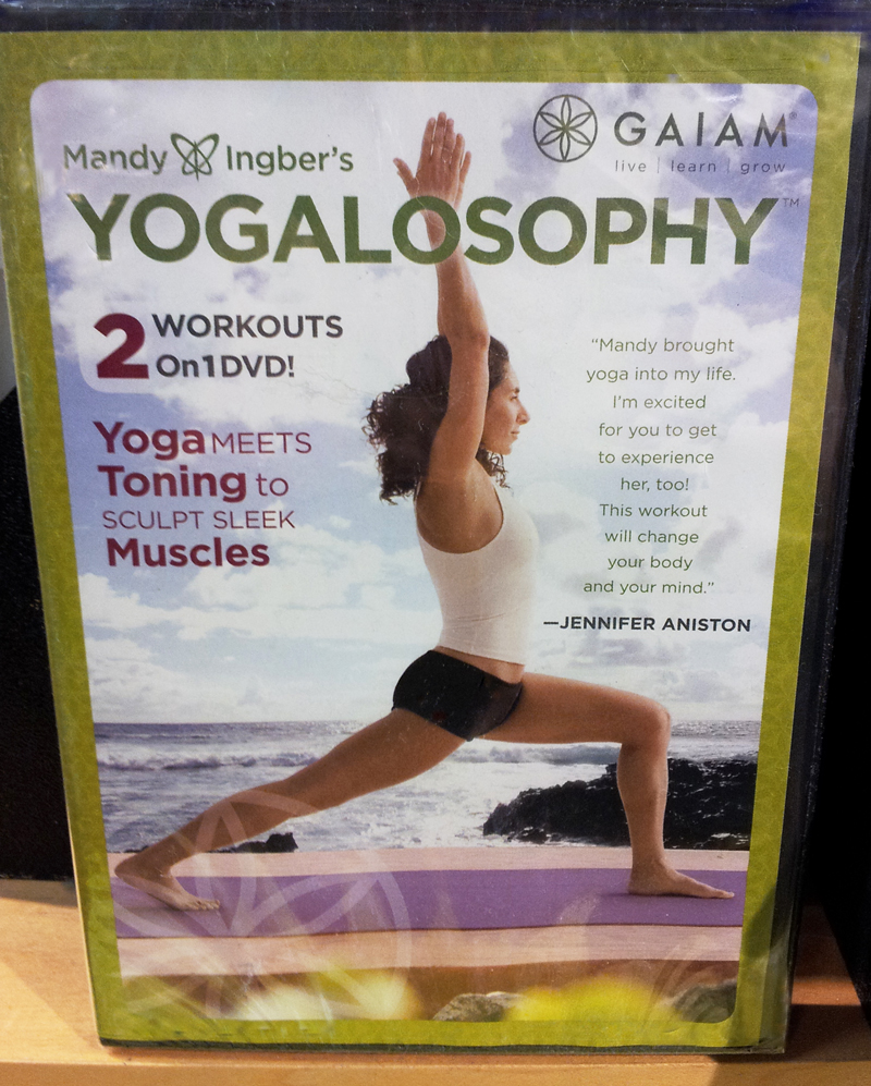 Yogalosophy with Mandy Ingber - DVD workout review 