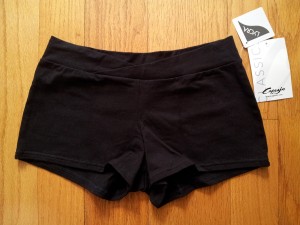 Capezio Yoga Shorts front