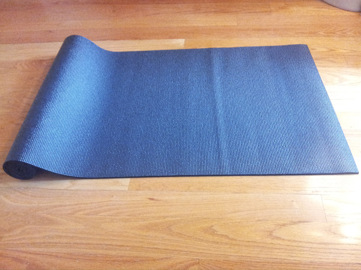 which side of yoga mat to use