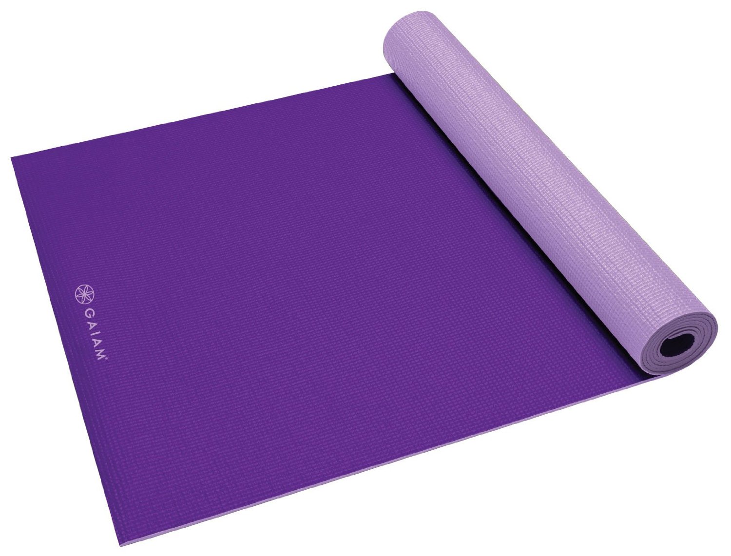 Gaiam - 2-Colour Reversible Yoga Mat - Citron Meadow 3mm - Save-On