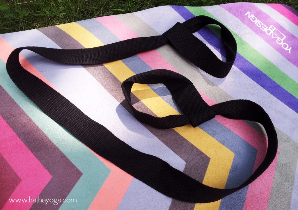 Hatha Yoga Design Lab Chevron Combo Mat and Strap